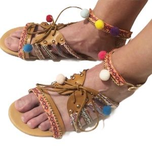 Unique Boho sandals